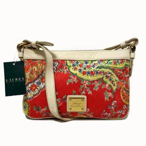Lauren Ralph Lauren Newbury Paisley Crossbody